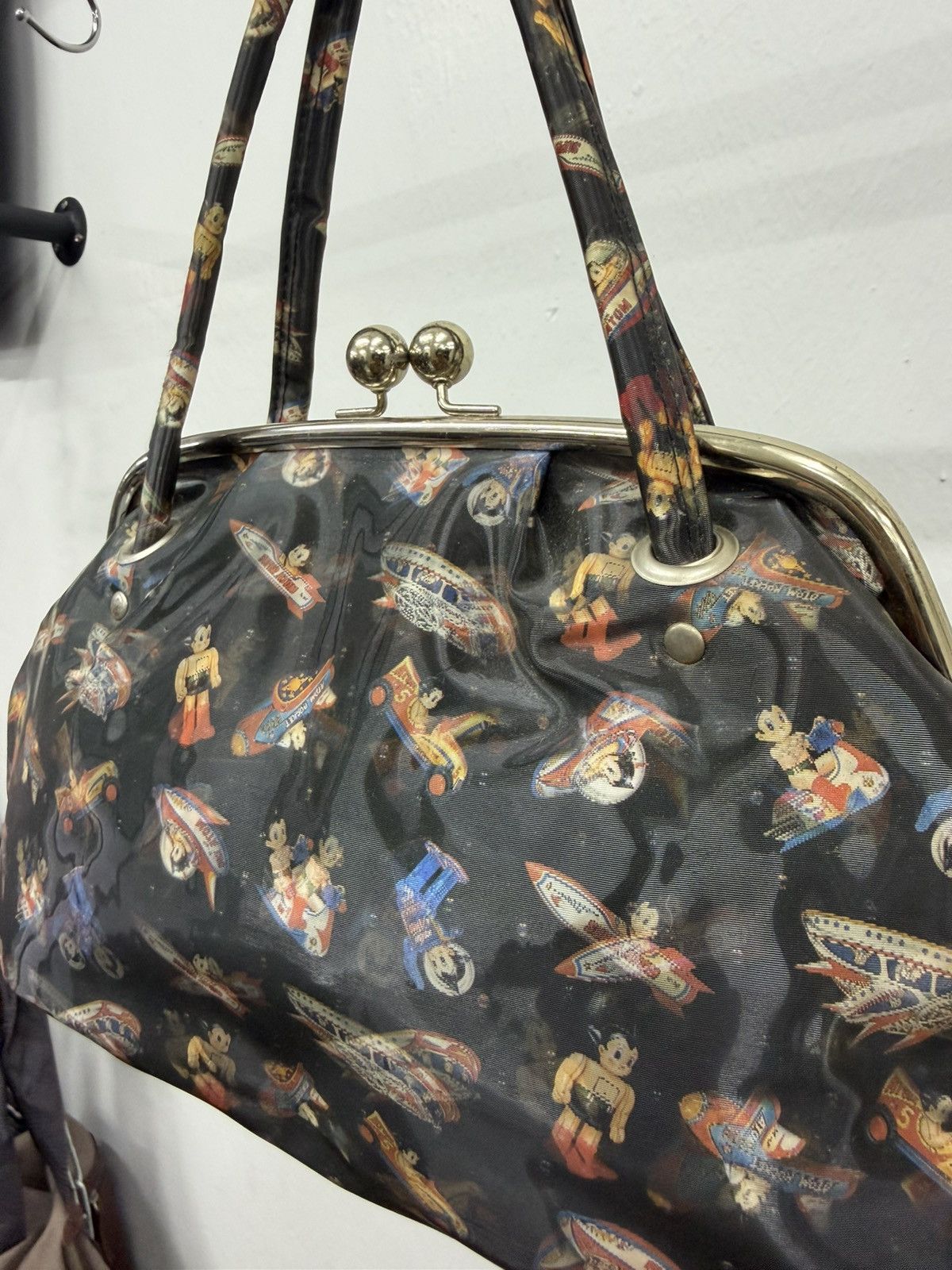 Anime Vintage 90s Astro Boy 3D Holographic Monogram Handbag Size ONE SIZE - 3 Thumbnail