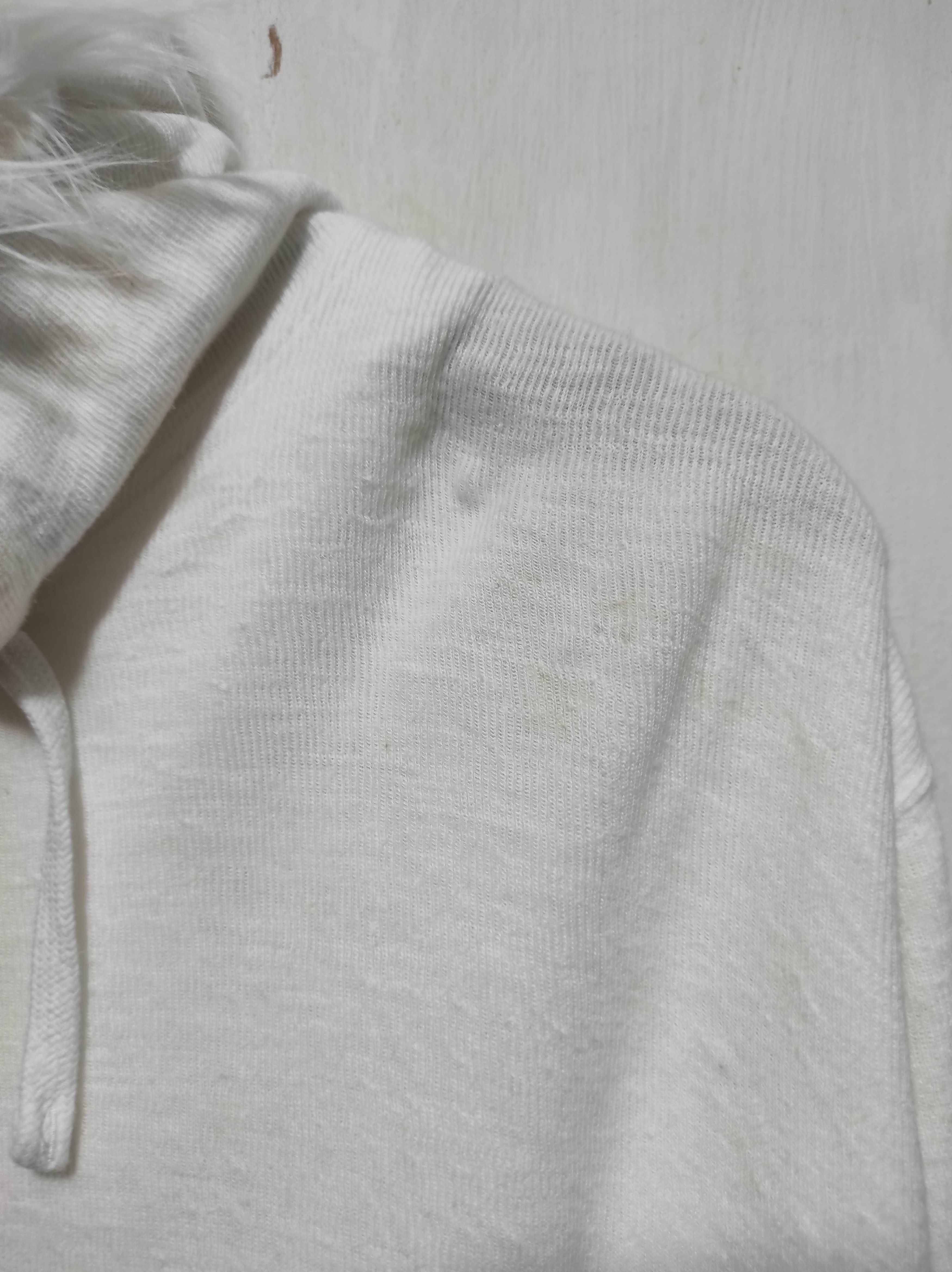 MOUSSY Azul by Moussy White Zip Fur Hoodie LGB style Size US L / EU 52-54 / 3 - 11 Thumbnail