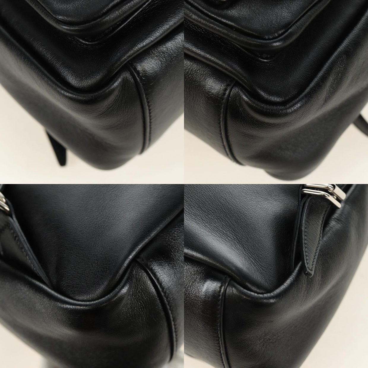 Saint Laurent Paris Saint Laurent-Backpack Black Leather Backpack Size ONE SIZE - 9 Thumbnail