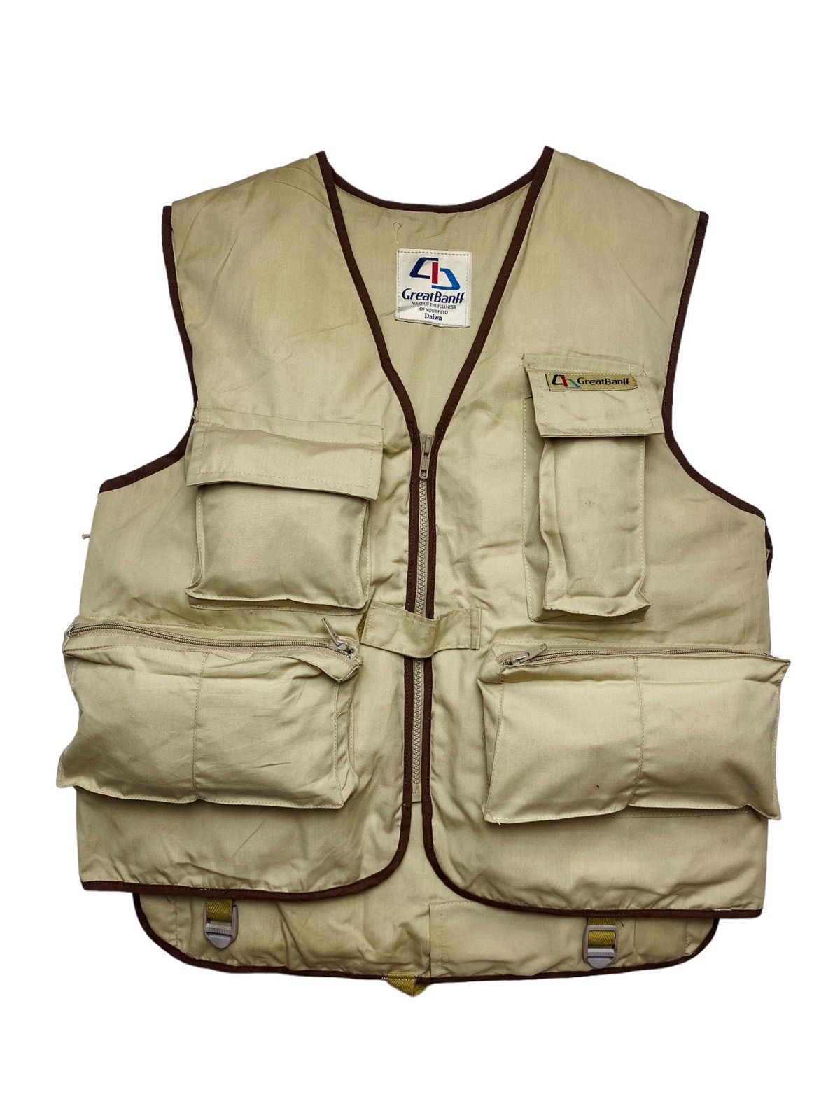 DAIWA 2000s Daiwa - Cargo Life Vest Size US L / EU 52-54 / 3 - 1 Thumbnail