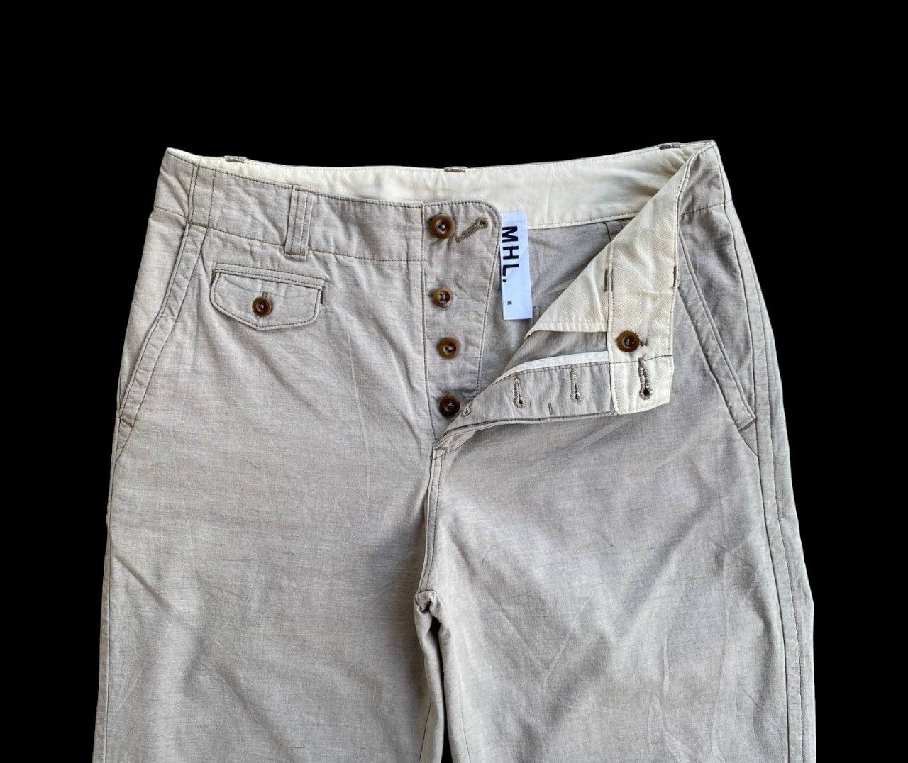 Margaret Howell RARE MARGARET HOWELL JAPAN MEN CHINOS REGULAR STRAIGHT LEG Size US 32 / EU 48 - 2 Thumbnail