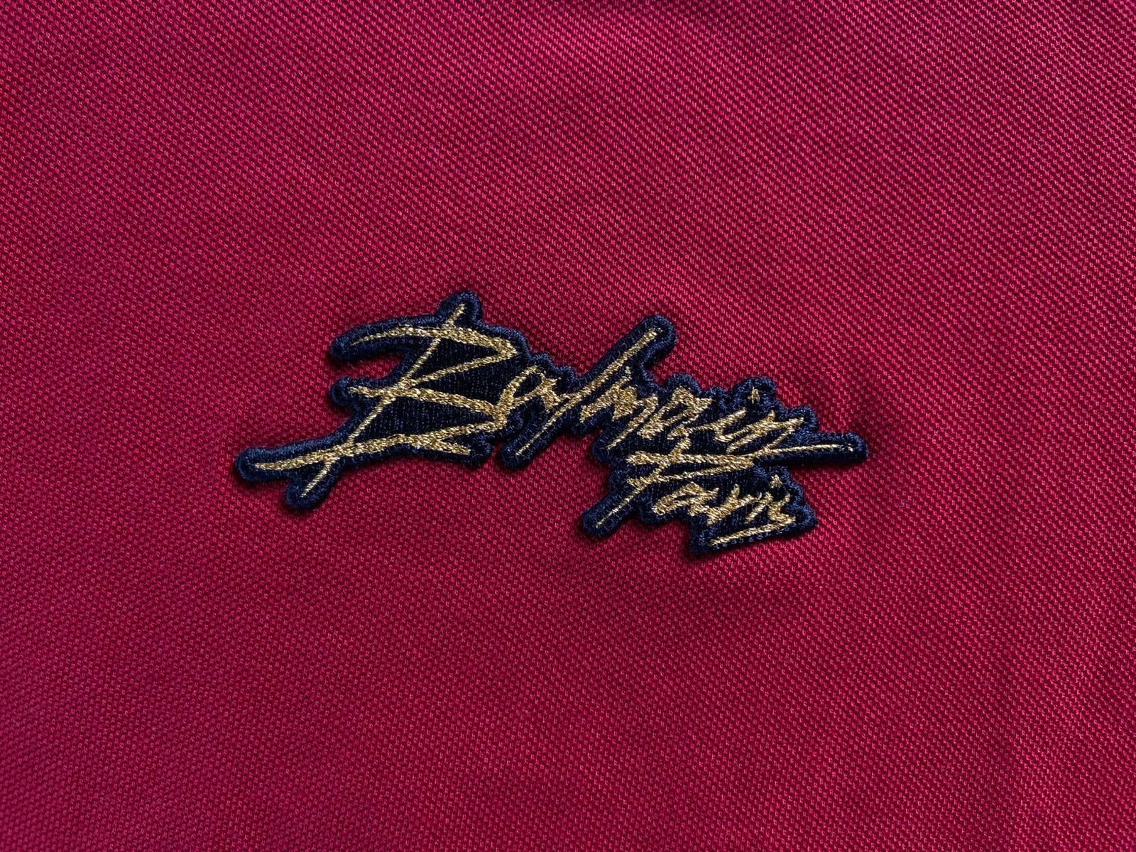 Balmain Balmain Red Wine Polo Size US M / EU 48-50 / 2 - 6 Thumbnail
