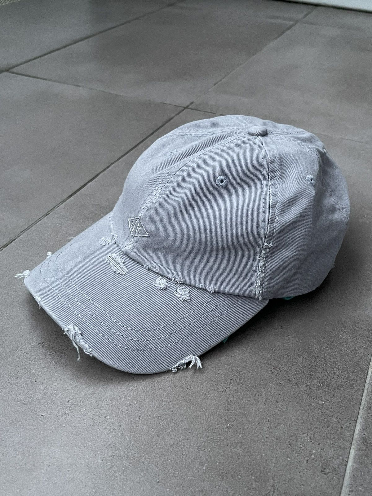 Han Kjobenhavn !DS! SS23 Han Kjobenhavn Logo Distressed Grey Cap Size ONE SIZE - 3 Thumbnail