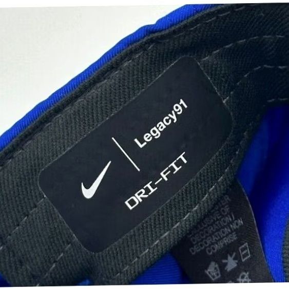 Nike Nike Dri-Fit Legacy 91 Hats Unisex OSFA Blue Embroidered Strapback Golf Cap NEW Size ONE SIZE - 5 Thumbnail