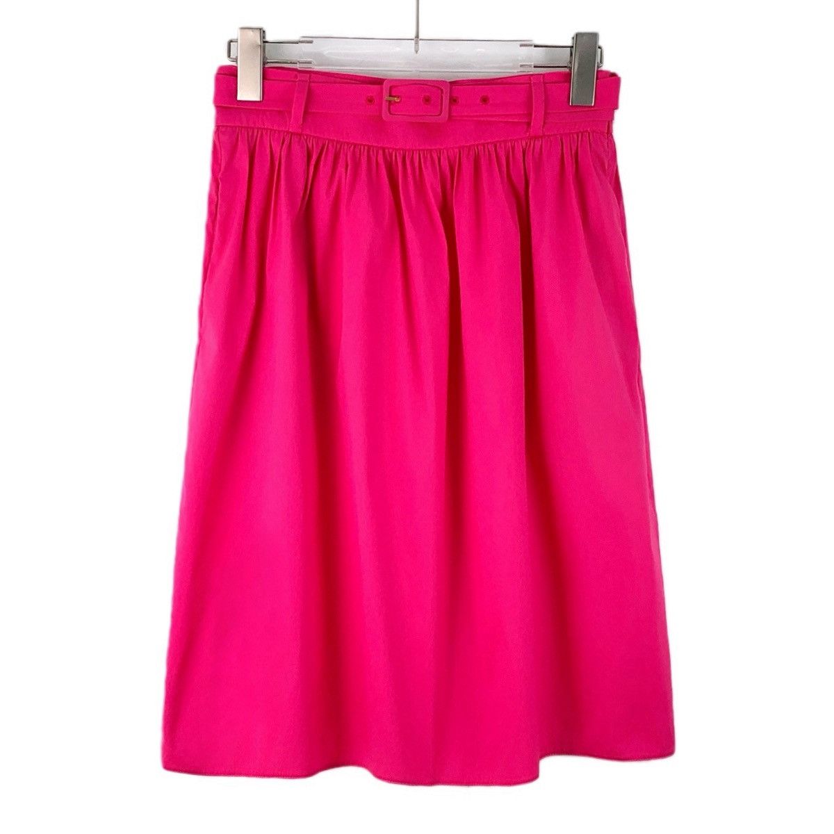 Prada Prada Rose Pink Cotton Casual Skirt K26WX Size 27" / US 4 / IT 40 - 1 Thumbnail