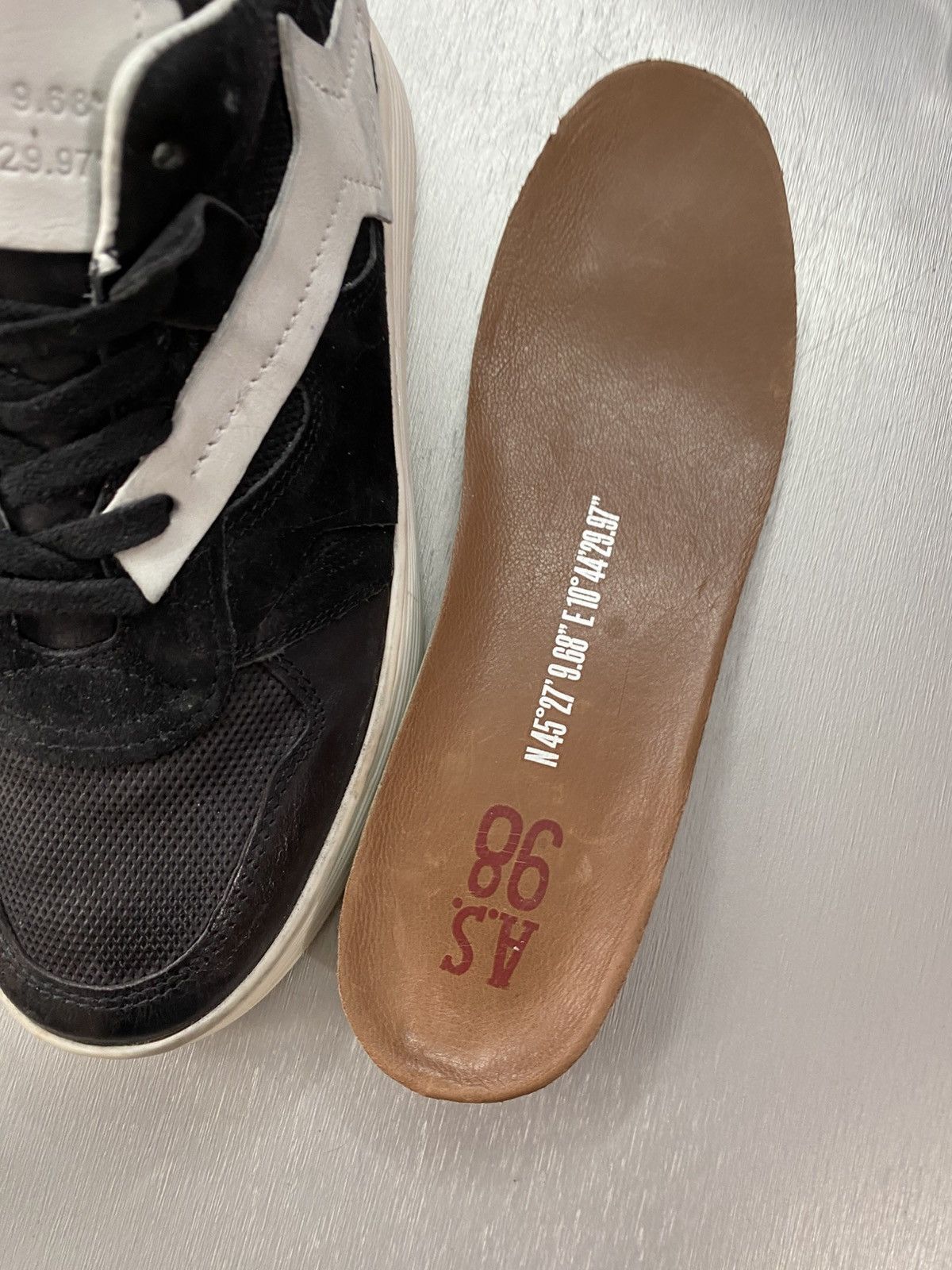 A.S.98 A.S.98 AirStep Avant Garde Womens Leather Sneakers Size US 8.5 / IT 38.5 - 10 Thumbnail