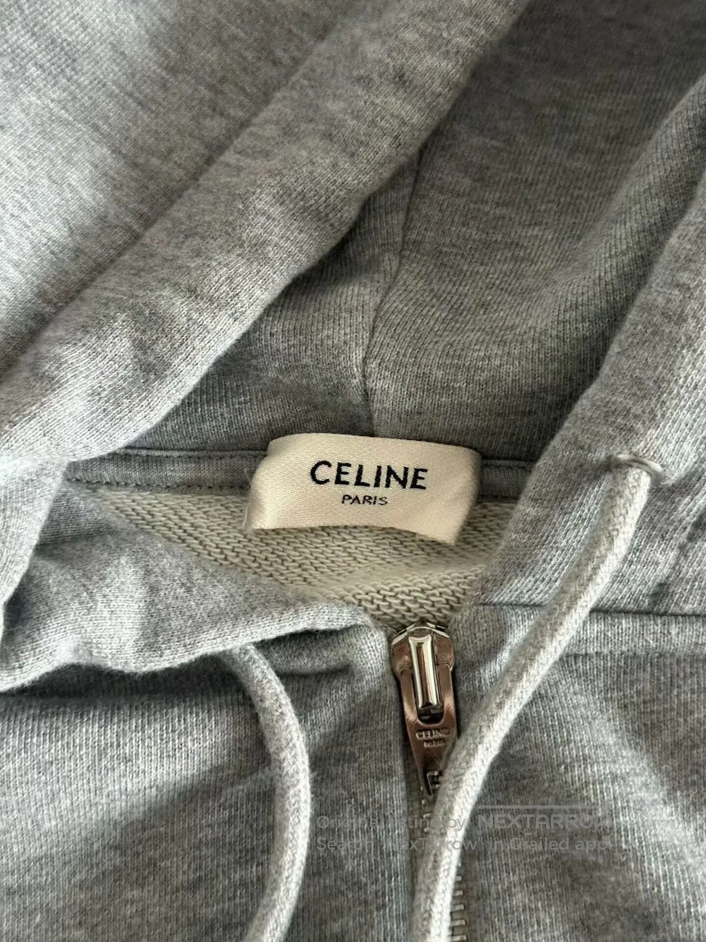 Celine Celine Logo Zipper Hoodie. Size US M / EU 48-50 / 2 - 3 Thumbnail