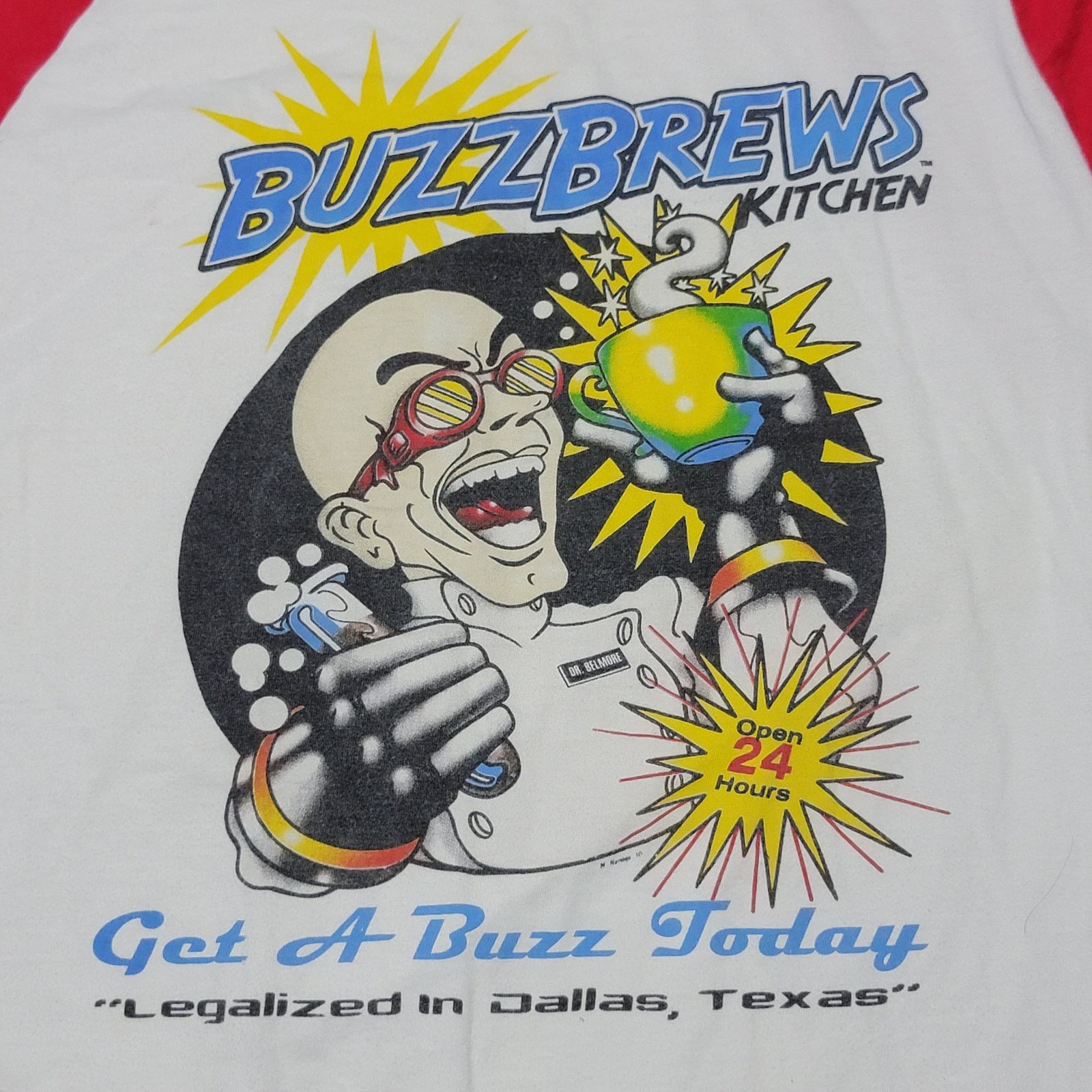 Other BuzzBrews Kitchen Dallas Tx Baseball Style Unisex Tee -Small Size US S / EU 44-46 / 1 - 2 Thumbnail