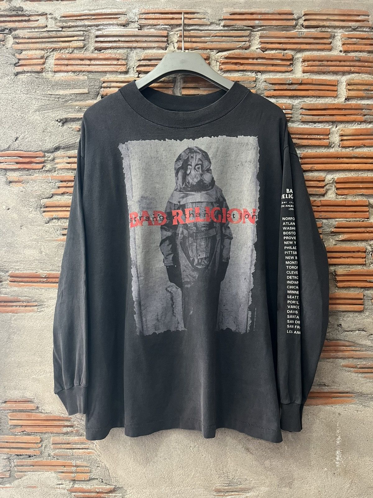 Band Tees Vtg BAD RELIGION Strager than fiction North america 1994’s Size US XL / EU 56 / 4 - 2 Thumbnail