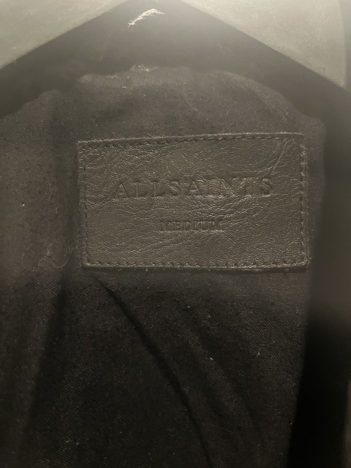 Allsaints AllSaints Padded Moto Leather Jacket Size US M / EU 48-50 / 2 - 9 Thumbnail