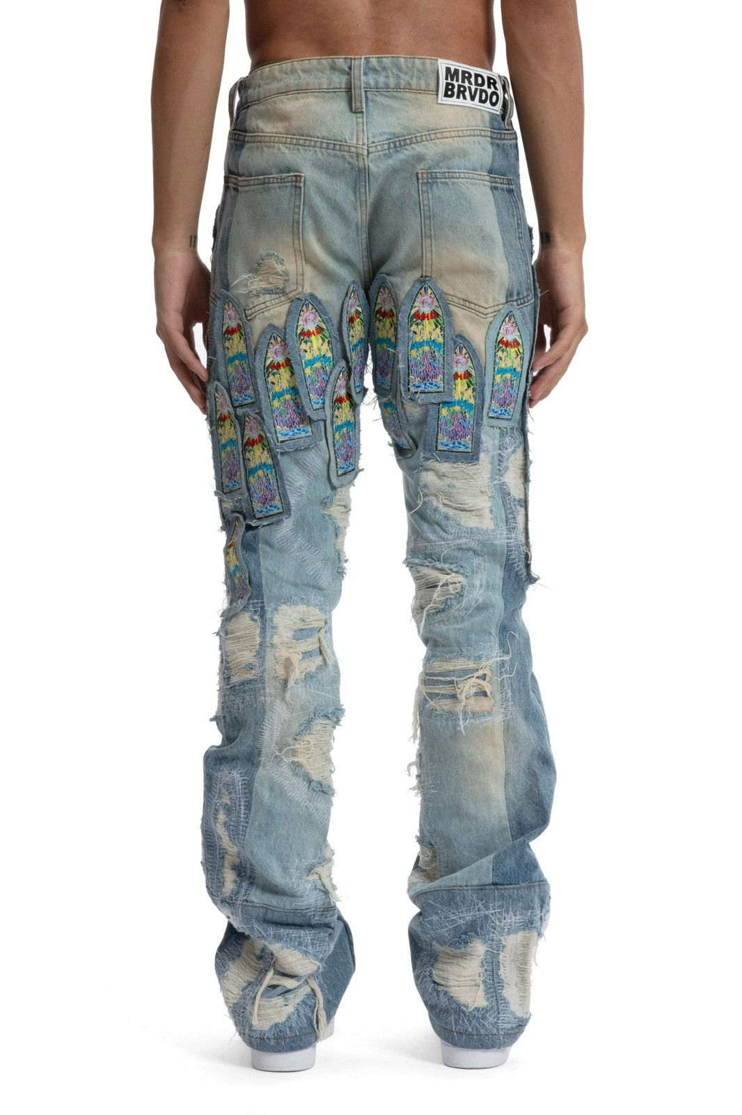 Who Decides War Who Decides War WDW COLISEUM FUSION DENIM Jeans Pants Size US 30 / EU 46 - 6 Thumbnail
