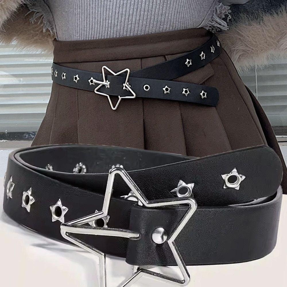 Designer × Vintage Star Eye Rivet Belt Size ONE SIZE - 2 Thumbnail