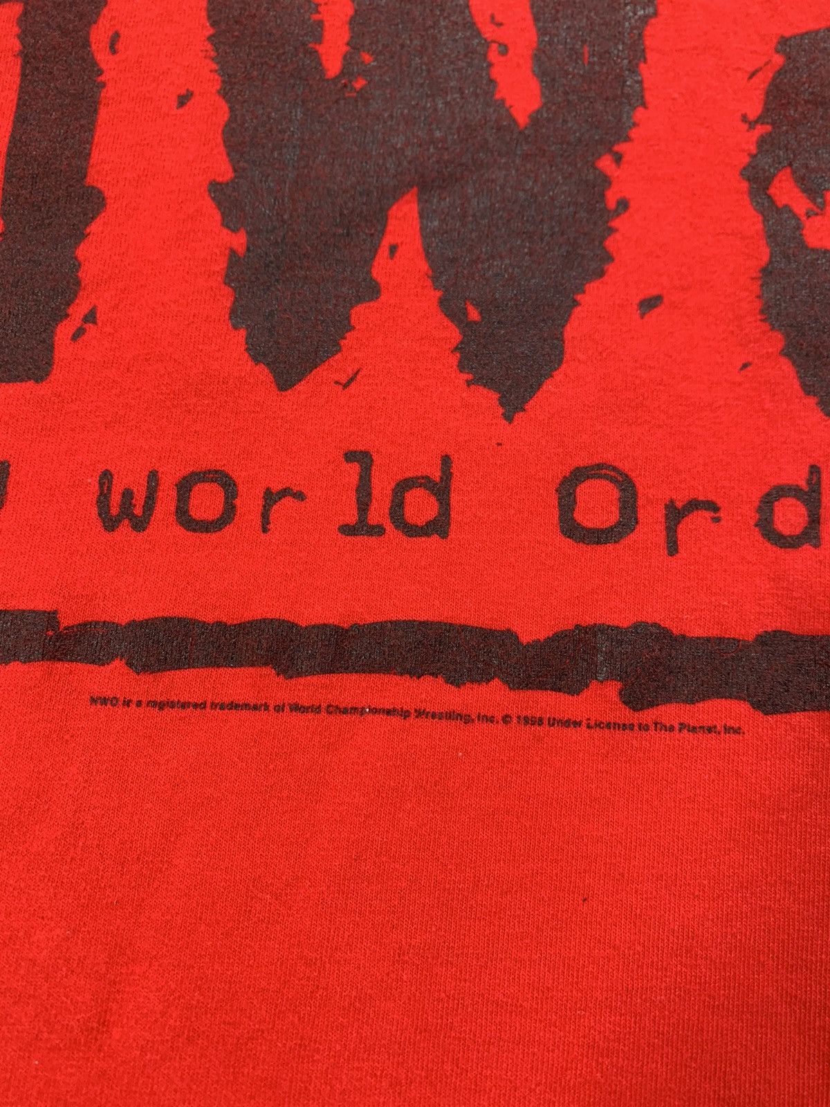 Vintage × WCW/nWo × WWE Vintage 90s NWO Red Tee Size US M / EU 48-50 / 2 - 4 Thumbnail