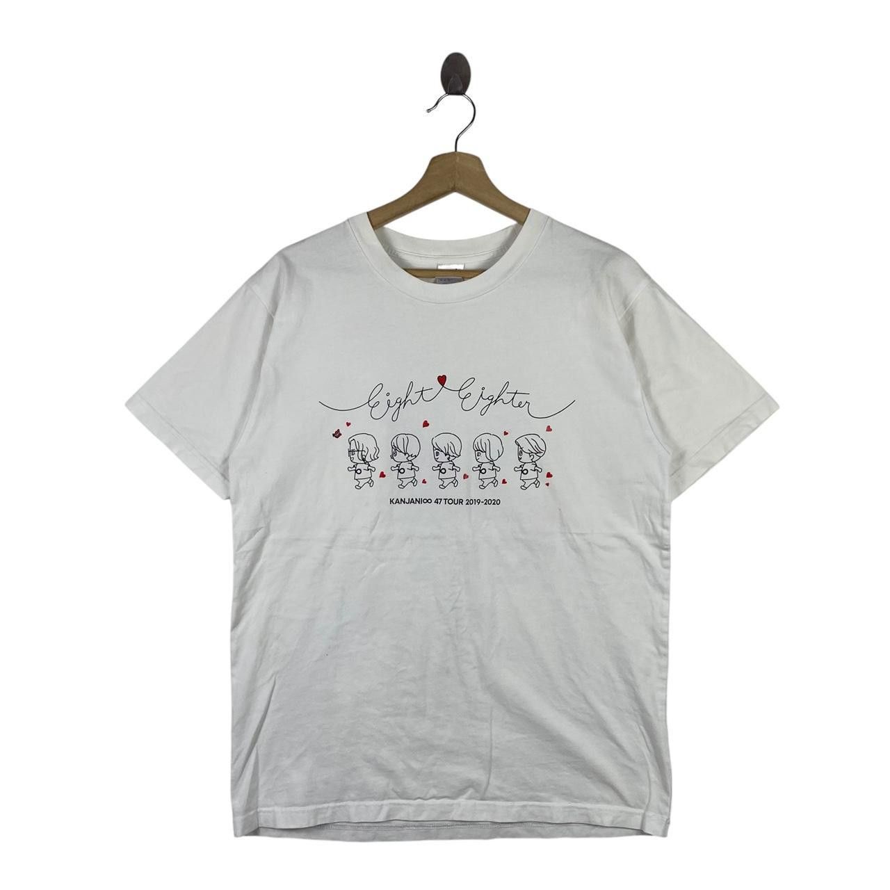 Band Tees KANJANI EIGHT Japan Boy Band 47 Tour 2019 Promo Tee Shirt Size L / US 10 / IT 46 - 1 Thumbnail