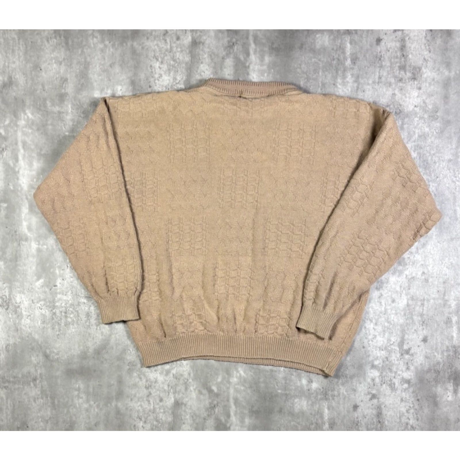 Vintage VINTAGE Golf Embroidered Brown Pullover Knit Sweater Mens XL Size US XL / EU 56 / 4 - 2 Thumbnail
