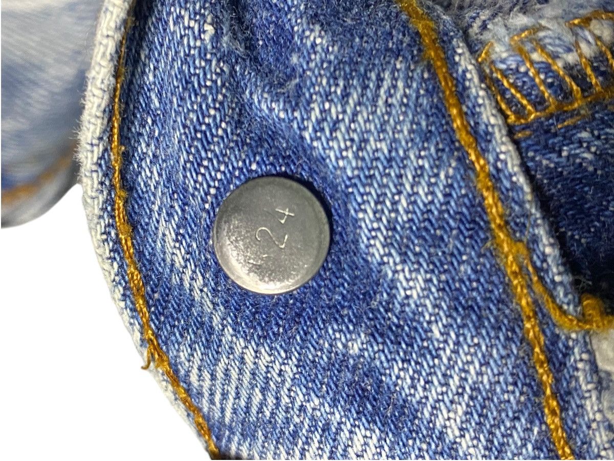 Levi's Vintage Levis 501 80s ButtonFly Distressed Loose Jeans Size US 32 / EU 48 - 12 Thumbnail