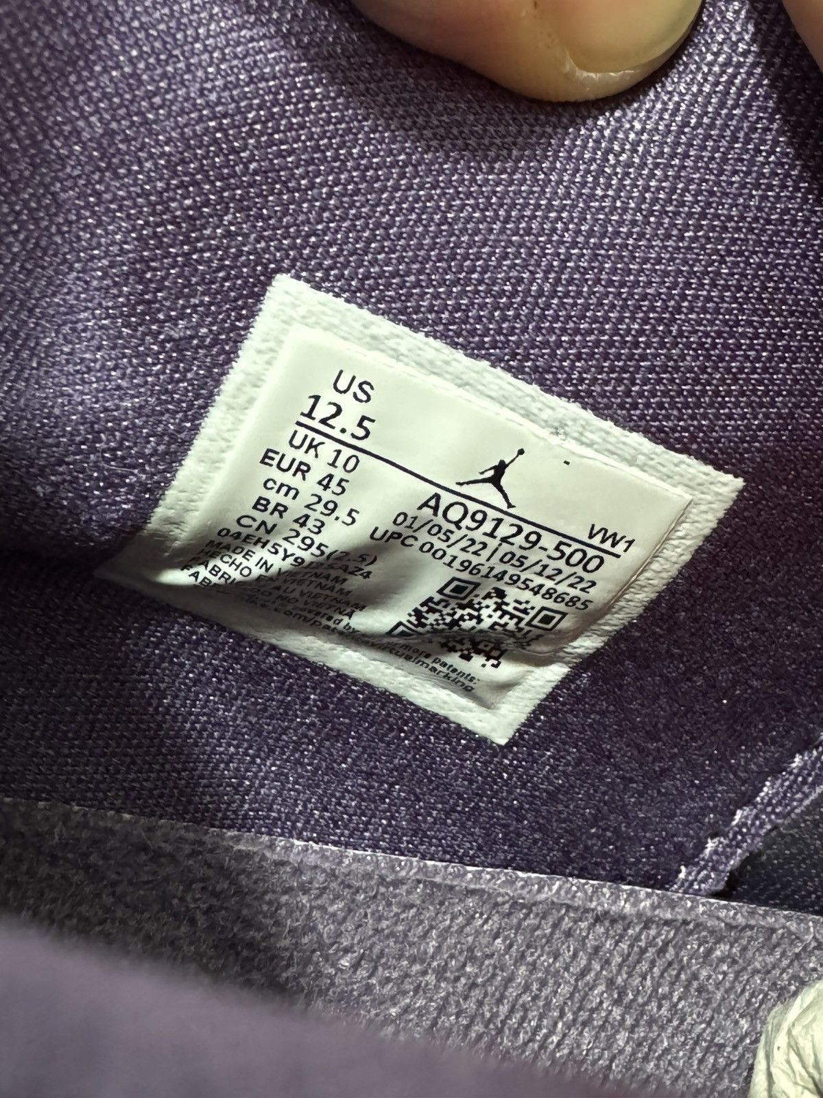 Jordan Brand Jordan 4 Canyon Purple (W) Size US 11 / EU 44 - 7 Thumbnail