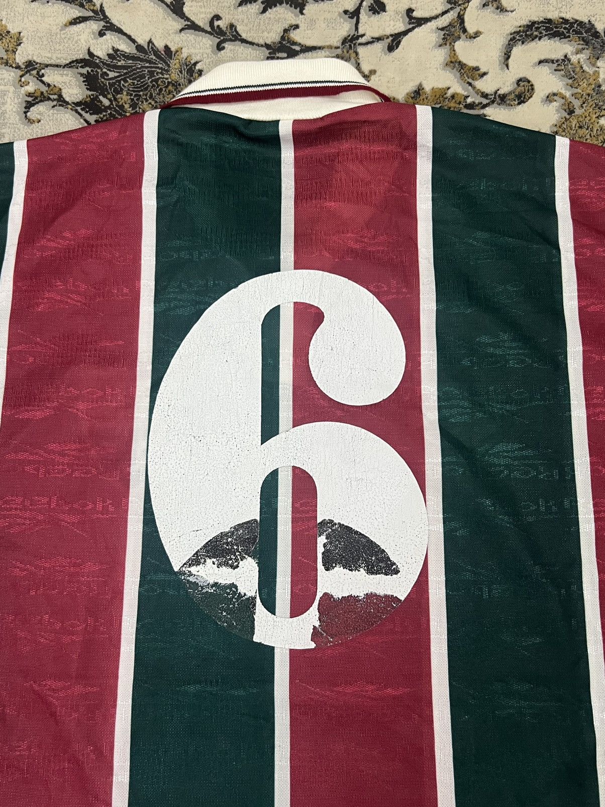Other Vintage 90s Reebok Fluminense Home Jersey Size US L / EU 52-54 / 3 - 10 Thumbnail