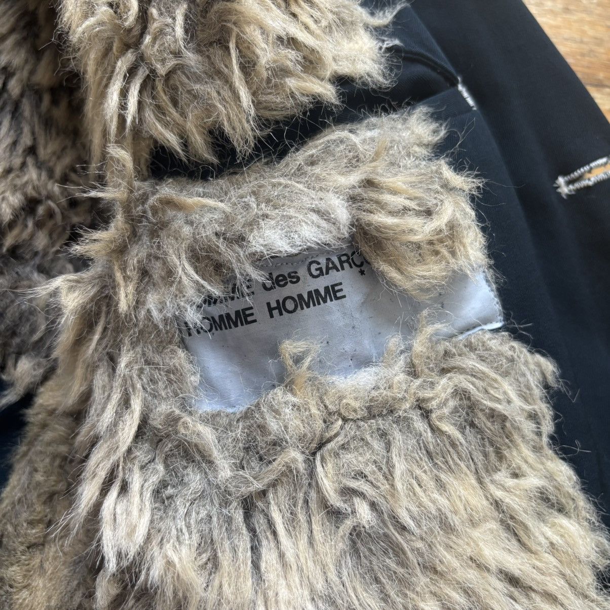Comme des Garcons Homme FW2000 Faux-Fur Lined Tailored Jacket Size US M / EU 48-50 / 2 - 6 Thumbnail