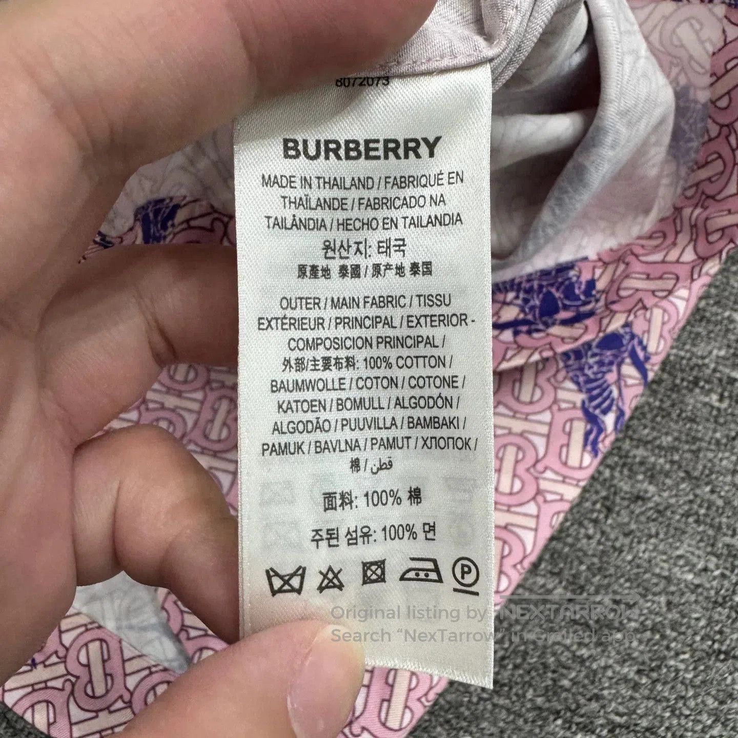 Burberry Burberry Horse Pattern Short Sleeve. Size US M / EU 48-50 / 2 - 3 Thumbnail