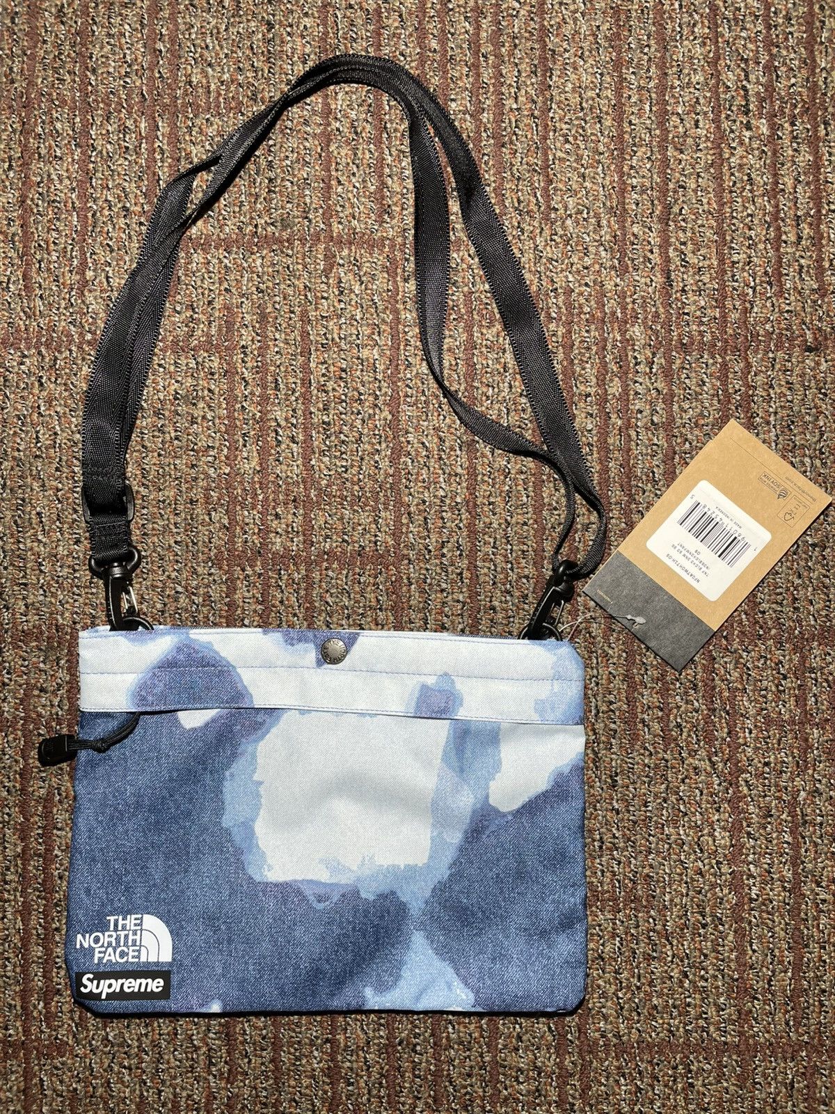 Supreme RARE Vintage Supreme 90s Shoulder Side Field Bag Navy