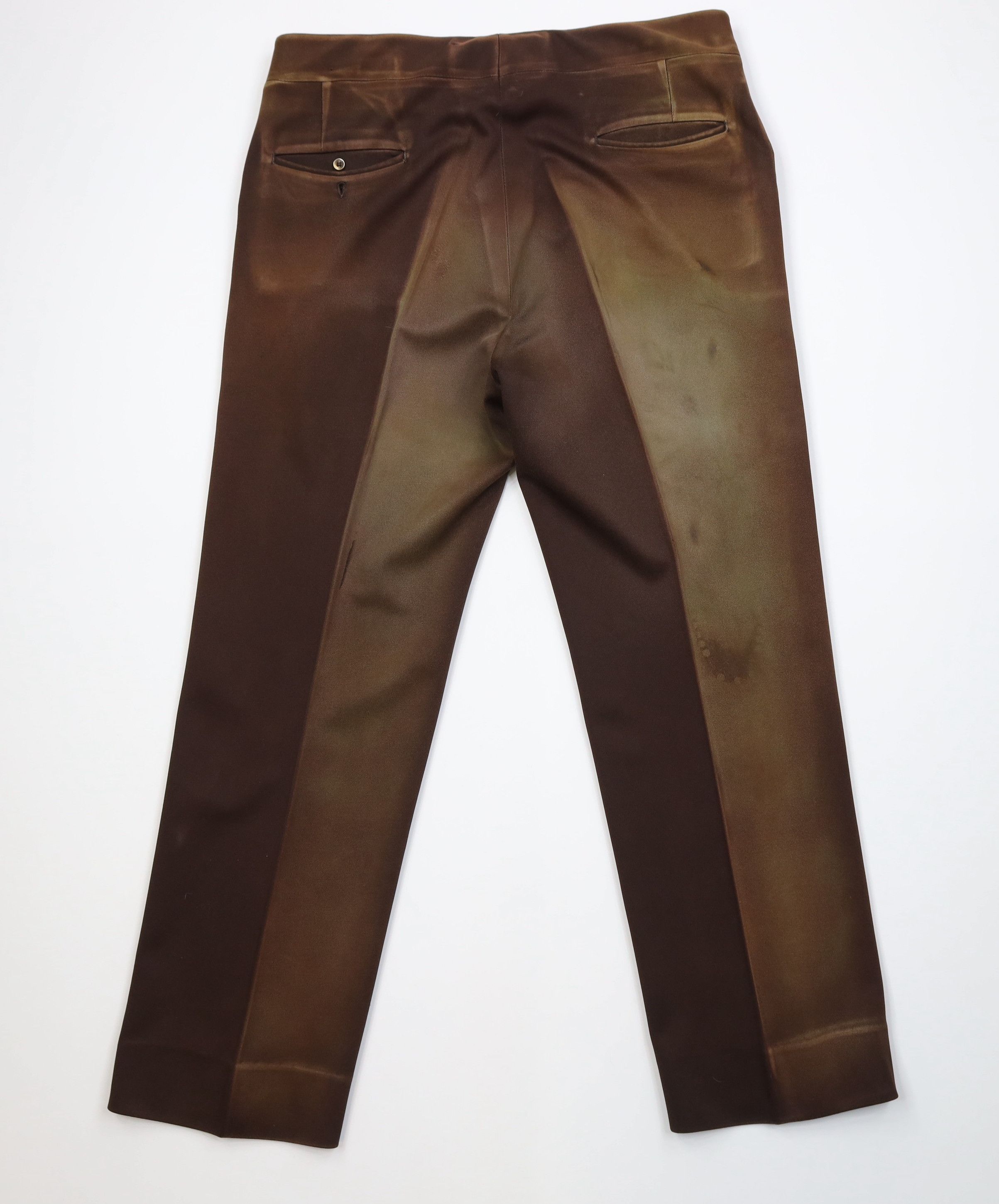 Vintage Vintage 70s Streetwear Knit Flared Wide Leg Chino Pants USA Size US 36 / EU 52 - 9 Thumbnail