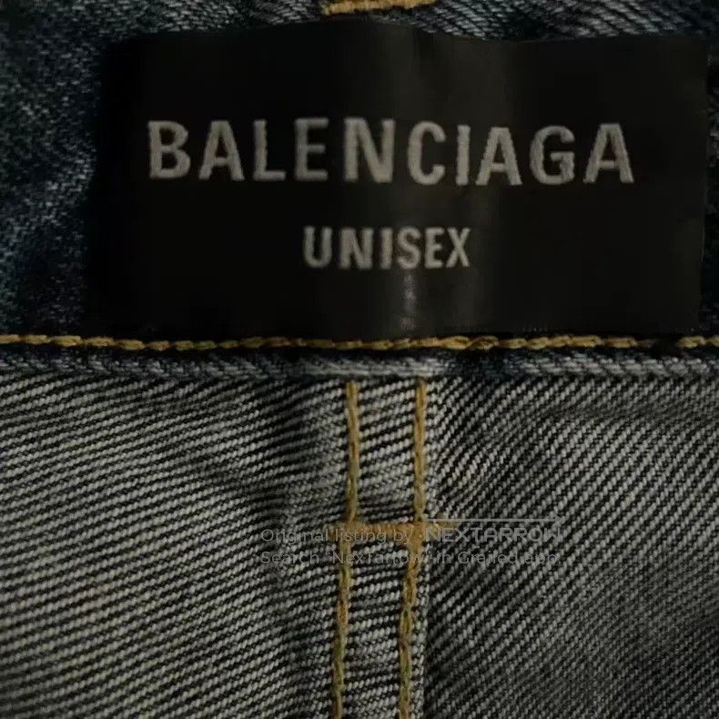 Balenciaga Balenciaga size M Double Knee Ripped Tie-Dye Denim Pants Size US 27 - 3 Thumbnail