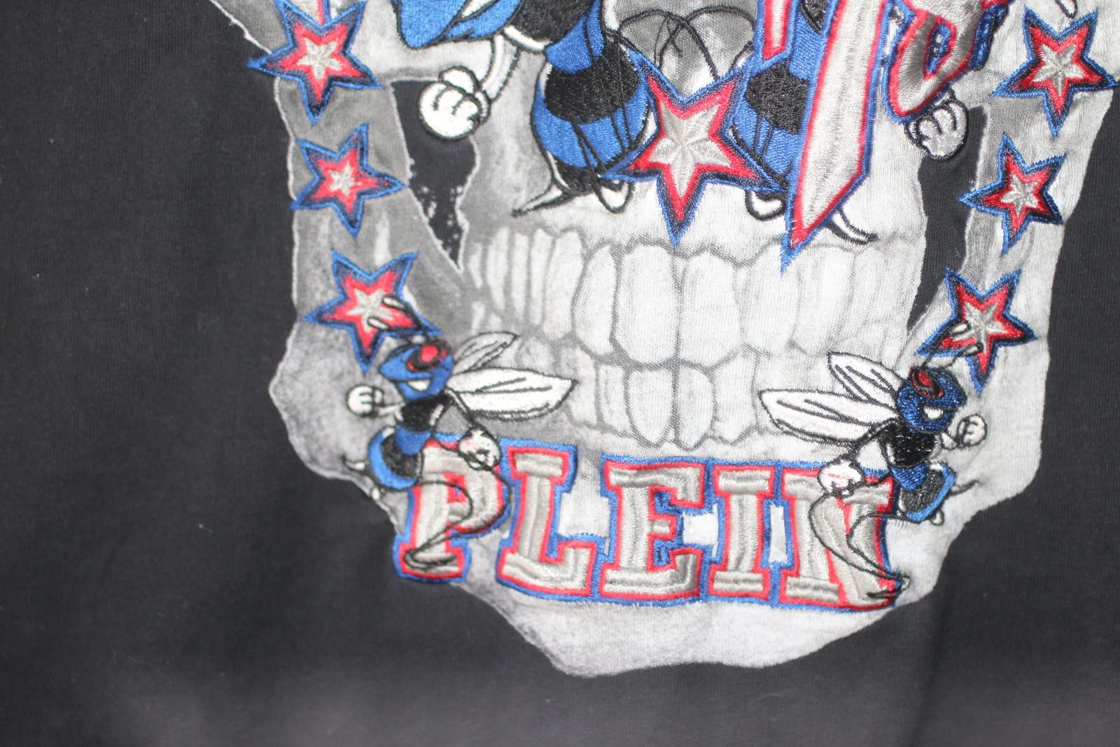 Philipp Plein Philipp Plein Originals Skull Bee Basketball T Shirt Black Size US M / EU 48-50 / 2 - 6 Thumbnail