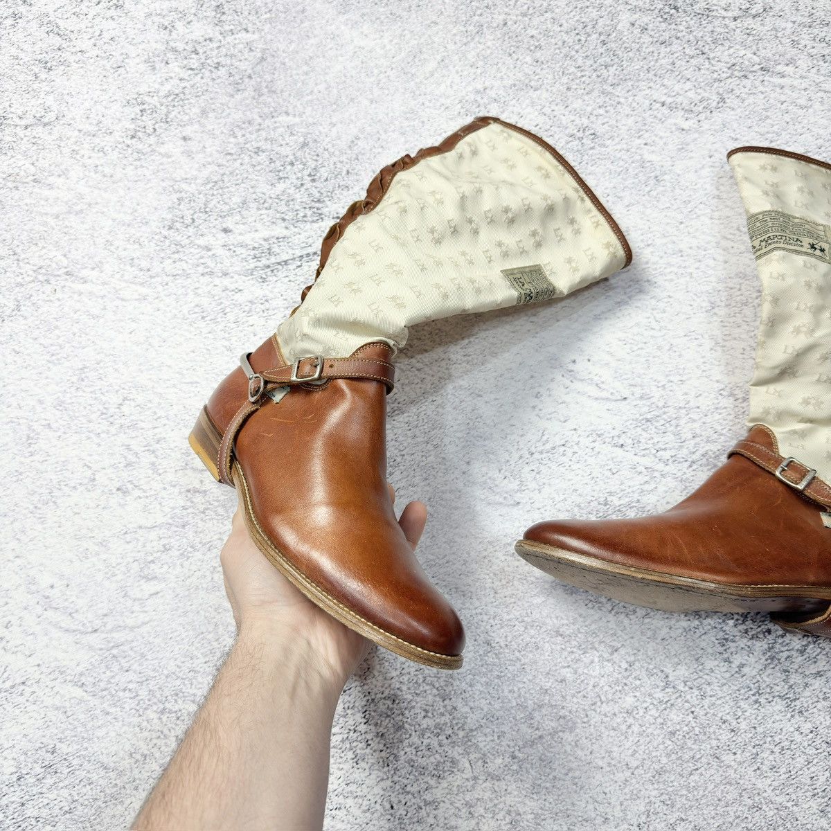 Designer × La Martina La Martina Pull On Riding Boots EU37.5 UK4.5 US7.5 Size US 7.5 / IT 37.5 - 4 Thumbnail