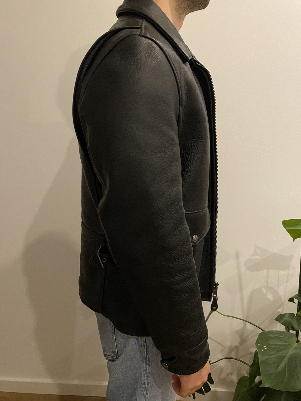 Schott Schott Bison Leather Jacket 463 Size US L / EU 52-54 / 3 - 13 Thumbnail