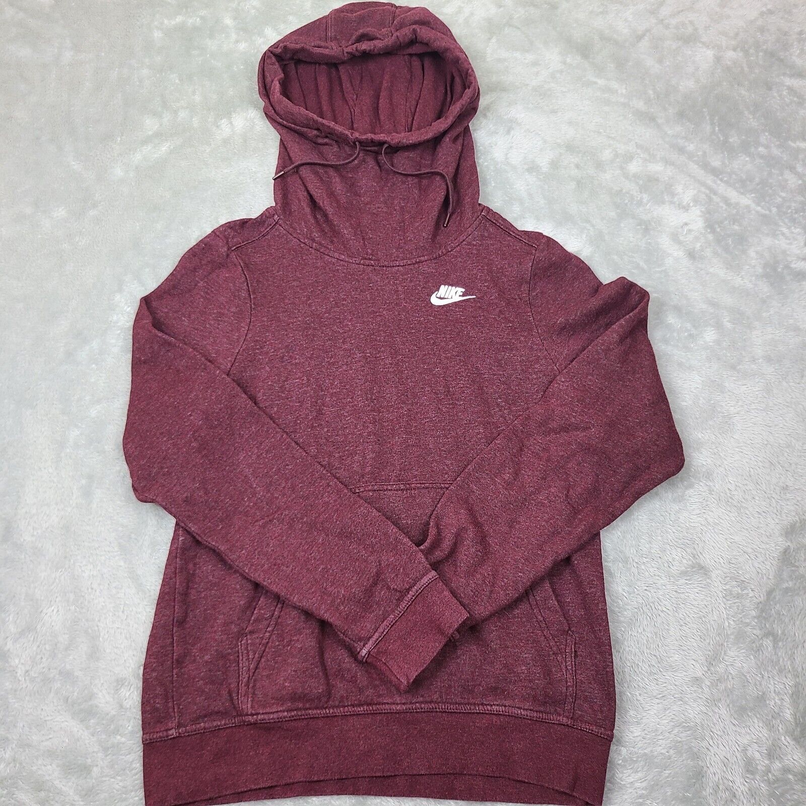 If Six Was Nine × Nike Womens Nike Pull Over Hoodie Size XS Thick Maroon G9 Size XS / US 0-2 / IT 36-38 - 1 Thumbnail