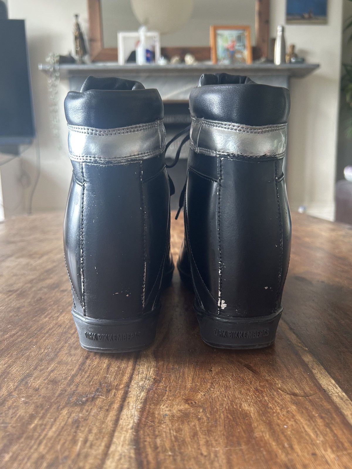 Dirk Bikkembergs 2000s Dirk Bikkembergs Platform Wedge Sneakers Size US 6 / IT 36 - 3 Thumbnail