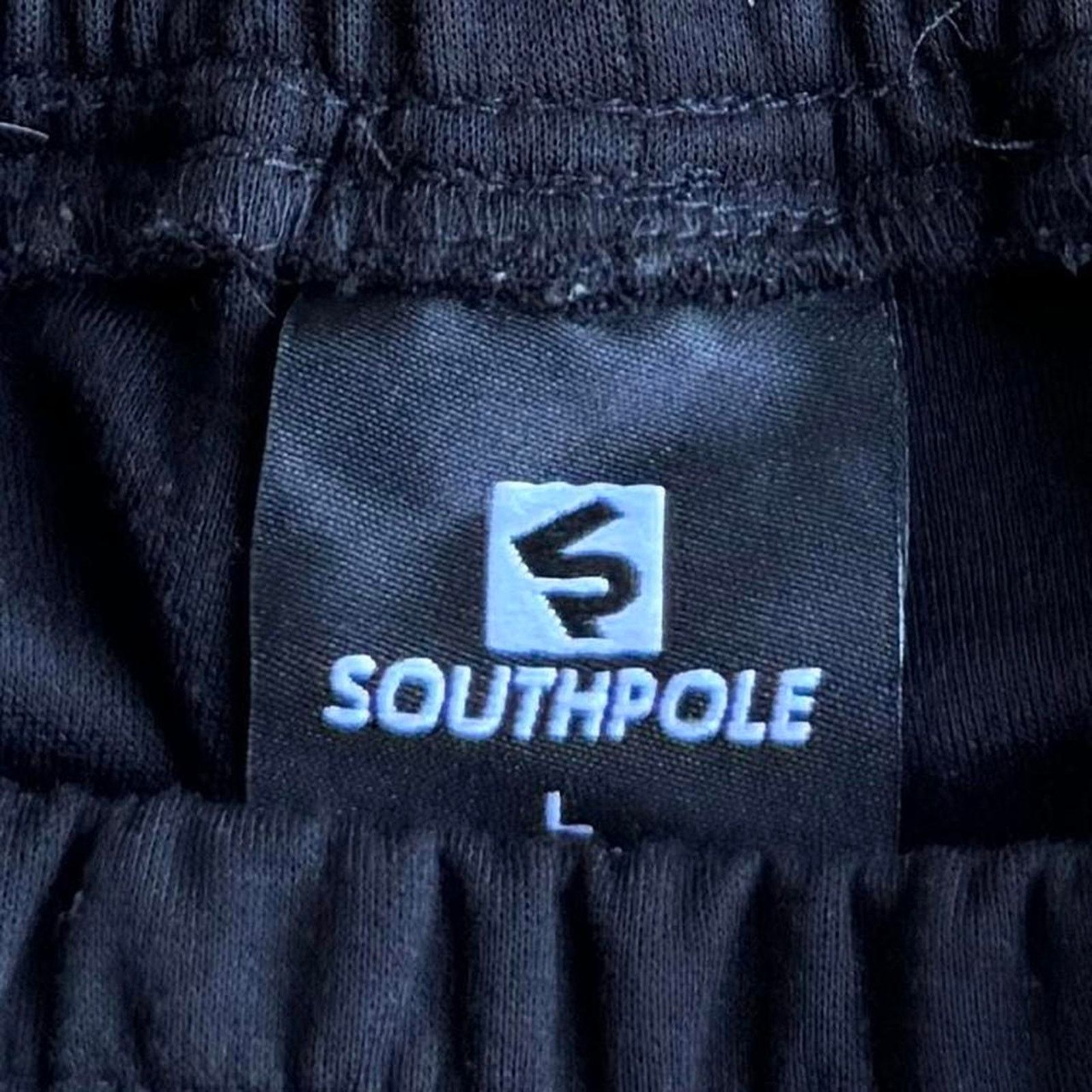 Japanese Brand × Southpole × Vintage Vintage Y2K Southpole Tonal Black Grunge Opium Sweatpants Size US 30 / EU 46 - 3 Thumbnail