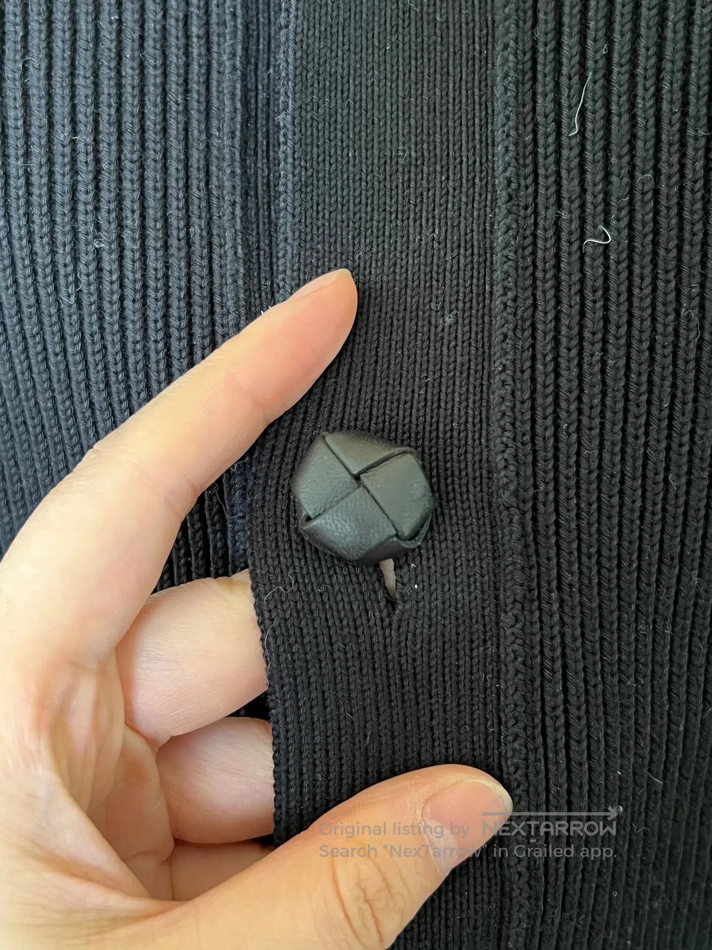 Bottega Veneta Bottega Veneta Lapel single-breasted cardigan| Size M / US 6-8 / IT 42-44 - 3 Thumbnail