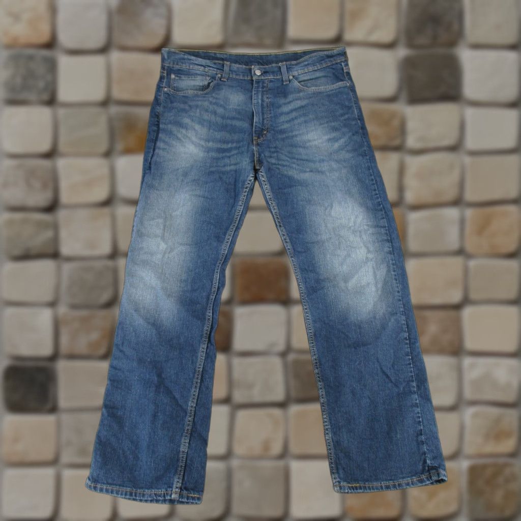 Levi's Levis Levi's 505 Jeans Mens Regular Fit Straight Dark Wash Denim Blue 38x30 38 30 Inseam Regular Size 38 Denim Jeans 505 Brand Levi's 505 Size US 38 / EU 54 - 1 Thumbnail