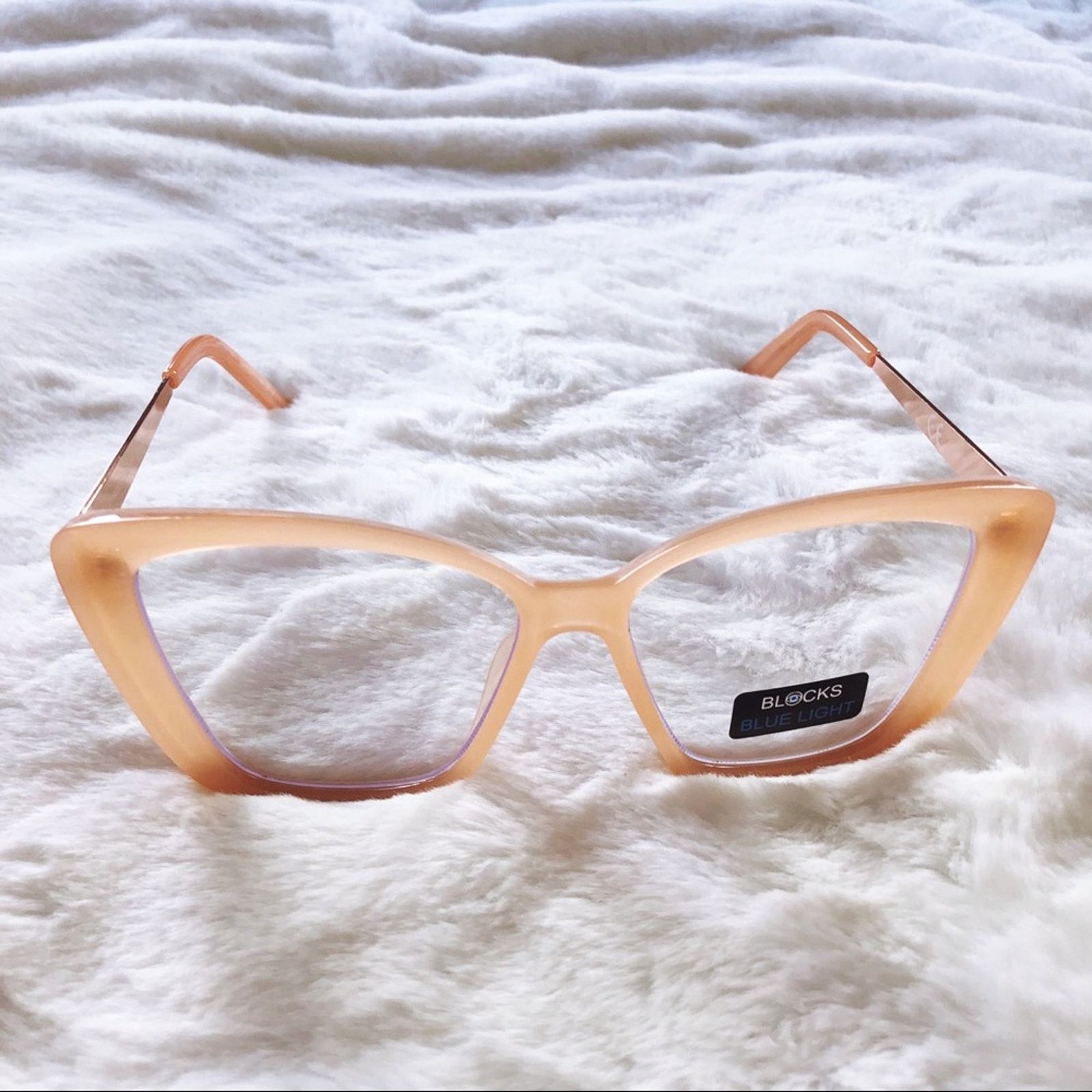 Other Chels Clear Pink Computer Blue Light Glasses Size ONE SIZE - 6 Thumbnail