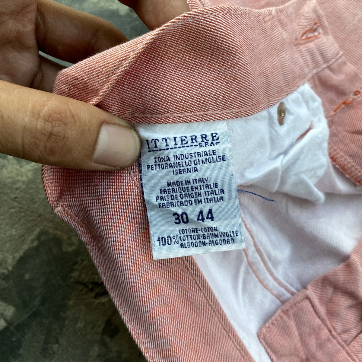 Versace × Versace Jeans Couture Versace Jeans Signature Soft Pink Denim Pants Size US 27 - 7 Thumbnail