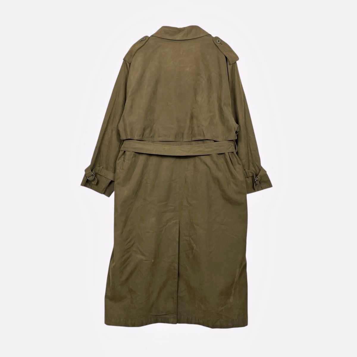 Burberry Prorsum Burberrys Prorsum Collection Double Breasted Wool Trenchcoat Size US S / EU 44-46 / 1 - 8 Thumbnail