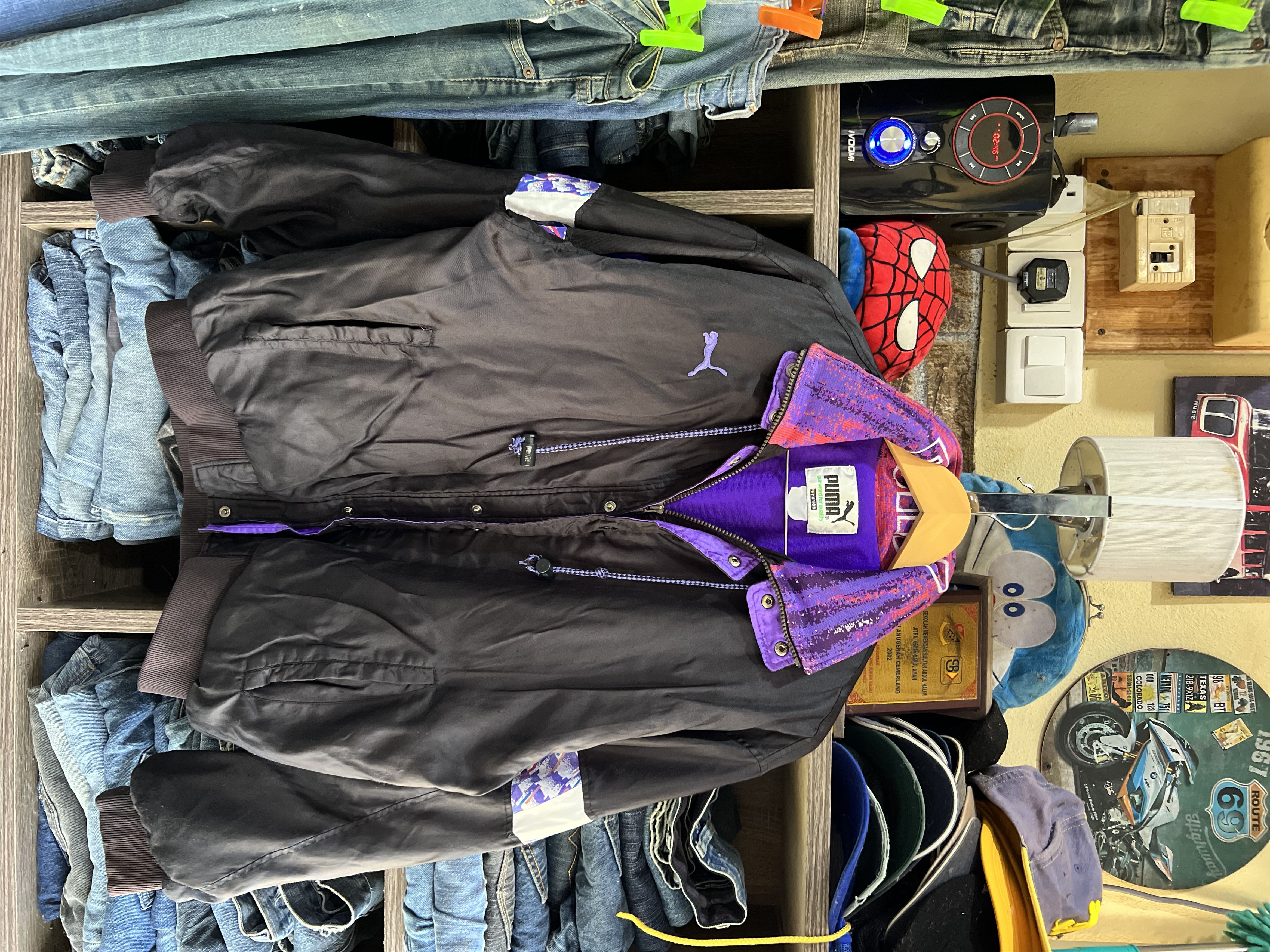 Puma 🔥Vintage Puma Hit Union Zipper Jacket Size US M / EU 48-50 / 2 - 15 Thumbnail