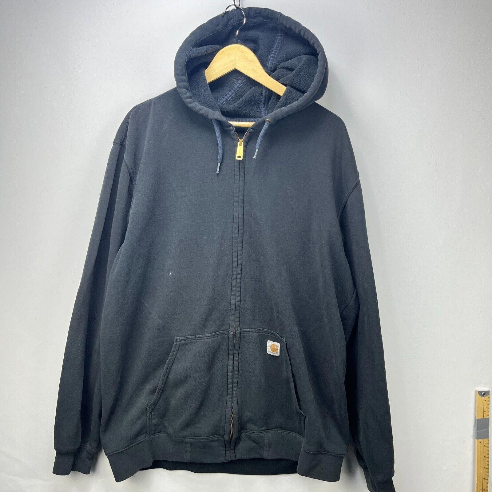Vintage Carhartt Zip Hoodie XL Tall