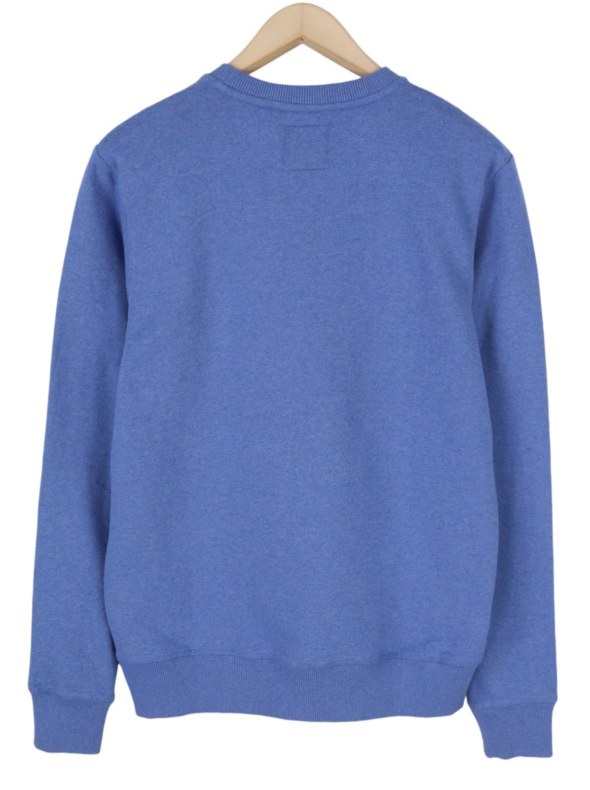 Superdry LO-FI OUTDOORS M Blue Melange Pullover 87119 Size US M / EU 48-50 / 2 - 2 Thumbnail