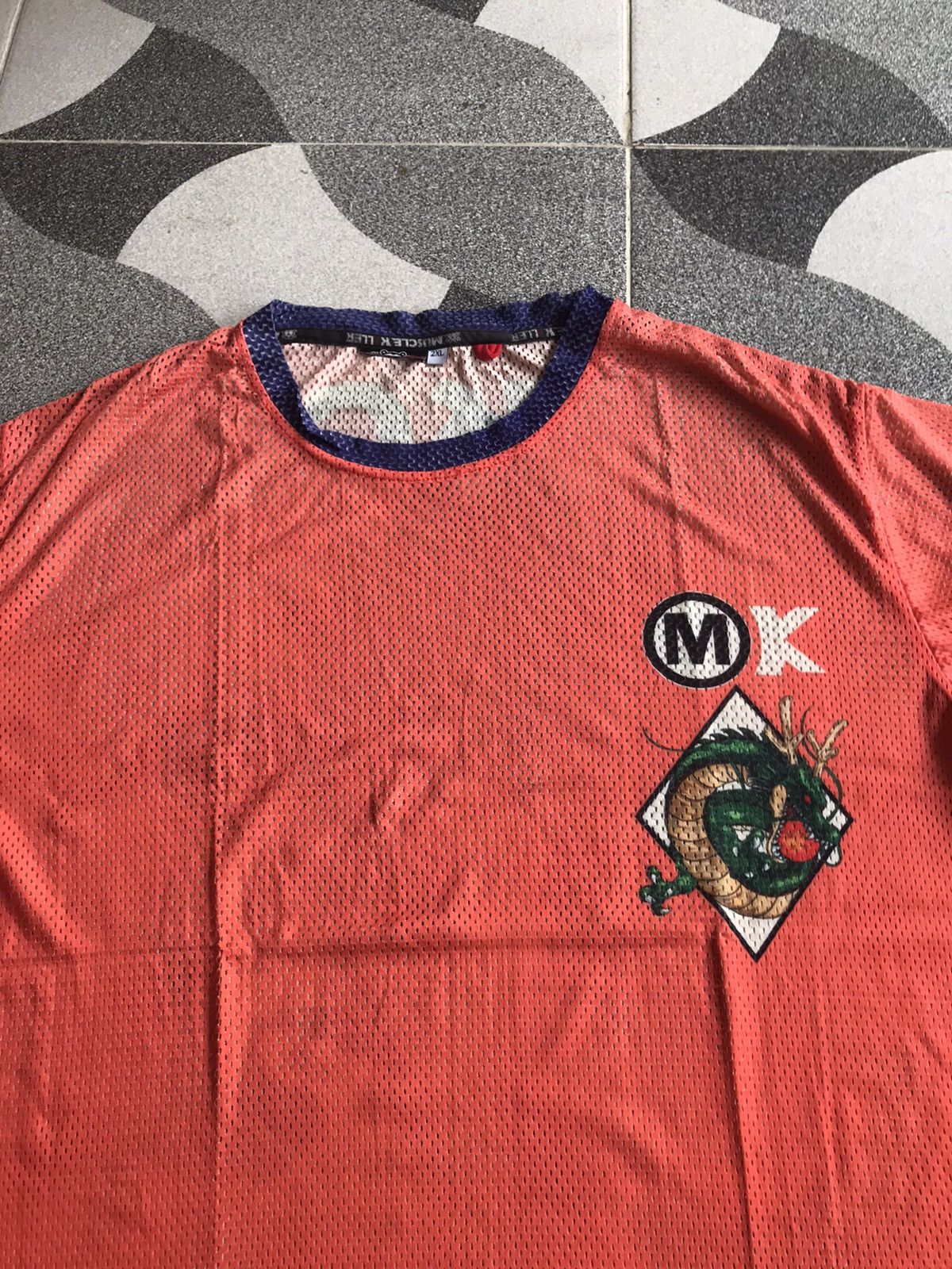 Anime × Japanese Brand Dragonball Goku Mesh Tshirt Size US XL / EU 56 / 4 - 5 Thumbnail