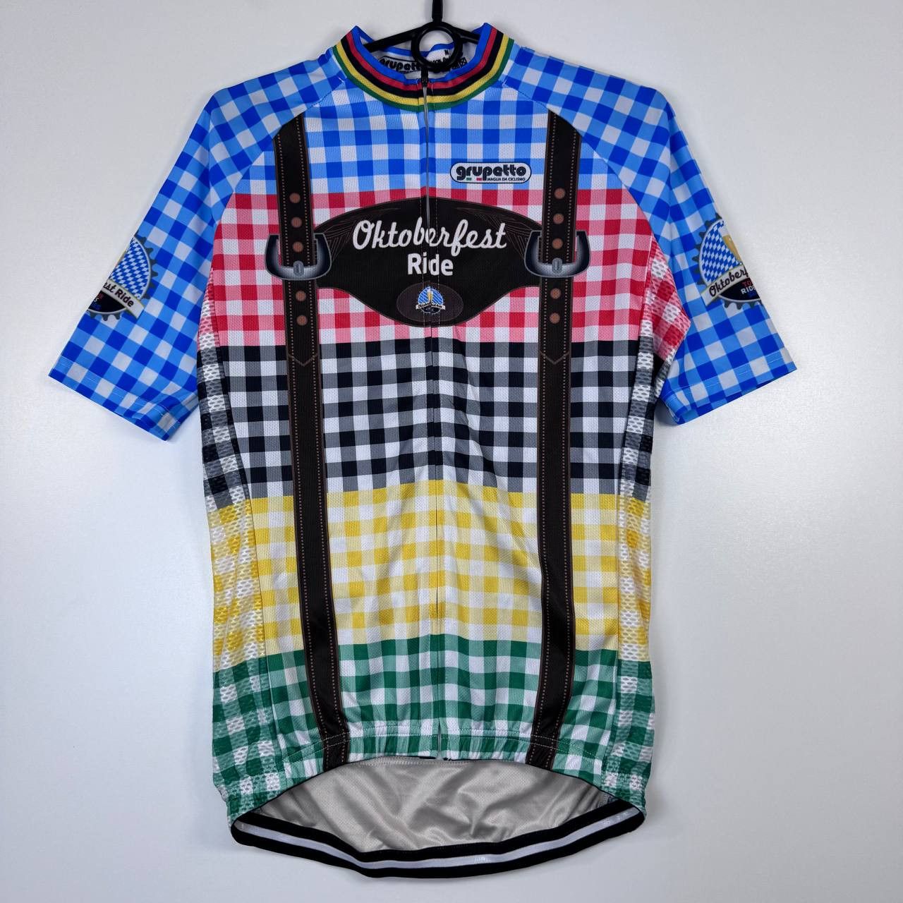 Other Grupetto Oktoberfest Cycling Jersey Beer Theme Funny M Size US M / EU 48-50 / 2 - 1 Thumbnail