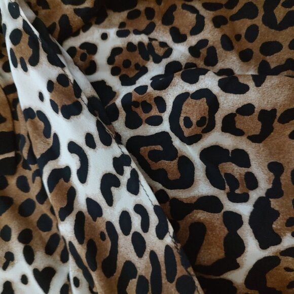 Nanette Lepore Nanette Lepore silk leopard wrap mini dress 0 Size XS / US 0-2 / IT 36-38 - 5 Thumbnail