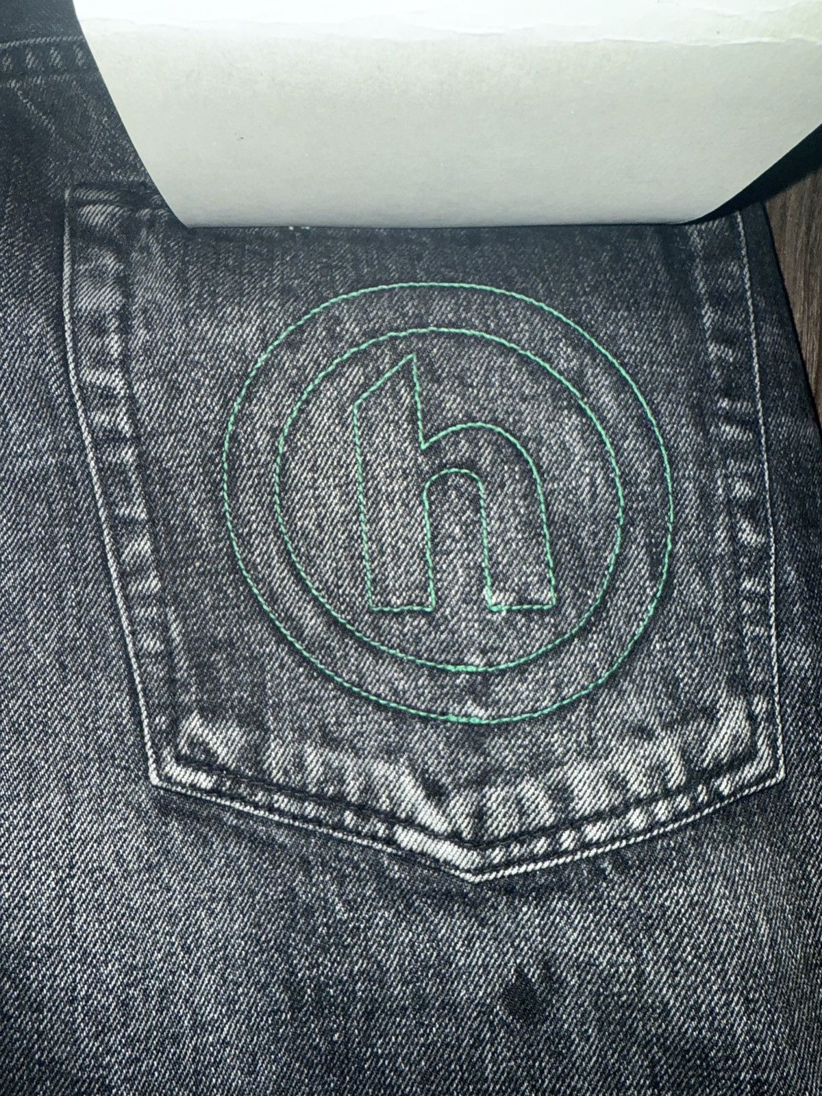 HIDDEN Hidden NY Black Distressed Jeans Men’s 34 Made in Japan Size US 34 / EU 50 - 8 Thumbnail