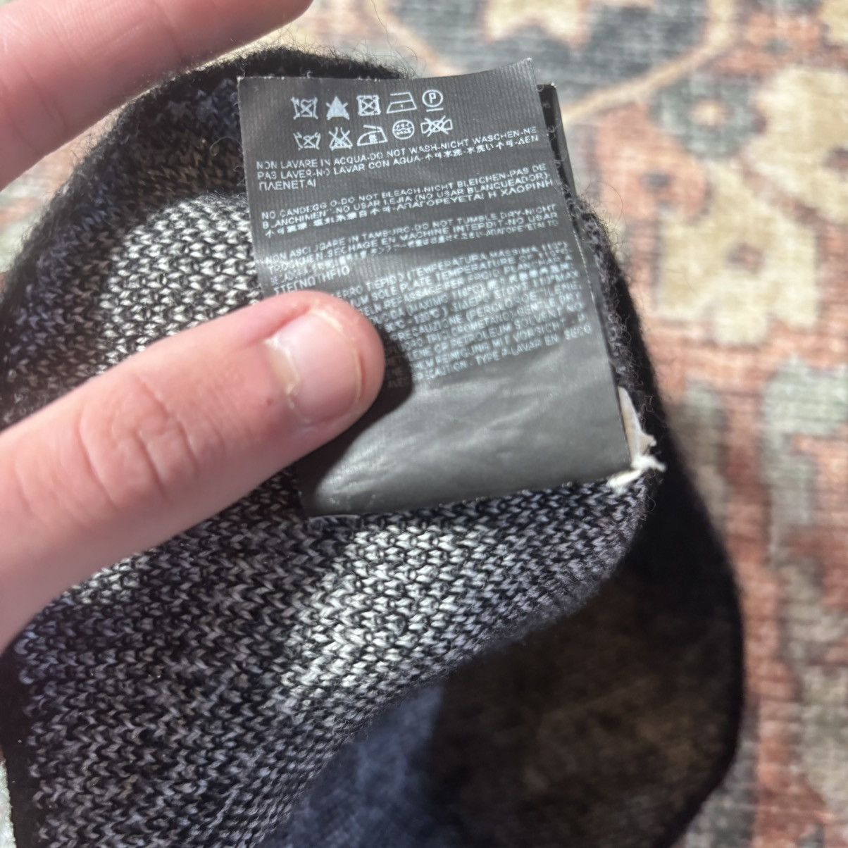 Saint Laurent Paris Saint Laurent Paris FW14 Bo Gun Mohair Beanie Size ONE SIZE - 3 Thumbnail