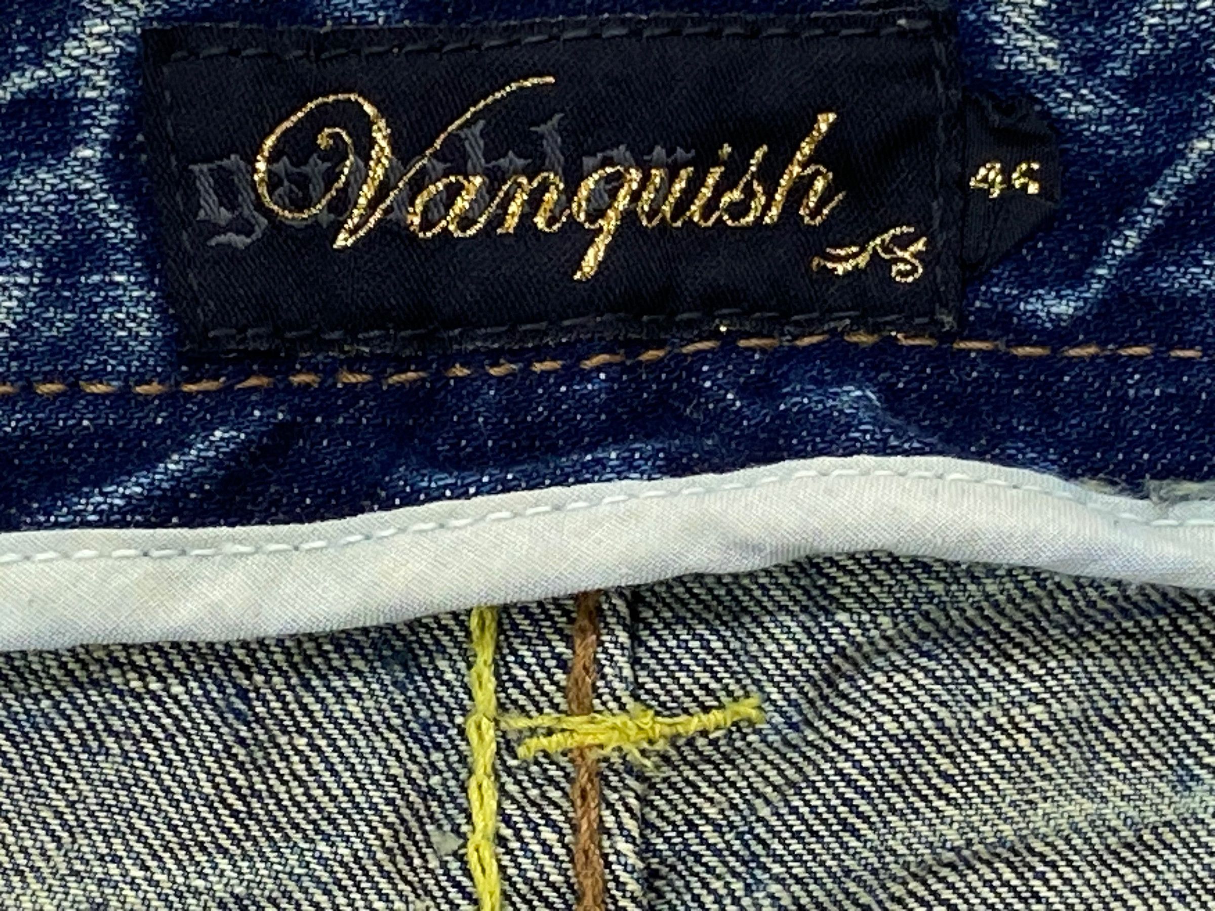 Vanquish Vanquish Denim Jeans Japanese Distressed Jeans Pants Size US 33 - 8 Thumbnail
