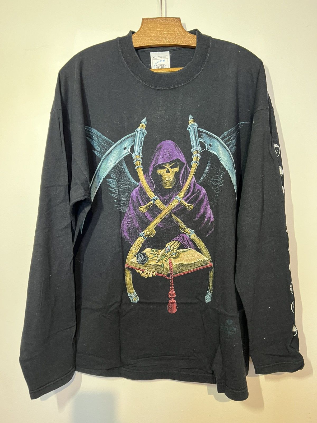 Band Tees Alchemy gothic shirt 90s vintage Longsleeves la mort Size US XL / EU 56 / 4 - 1 Thumbnail