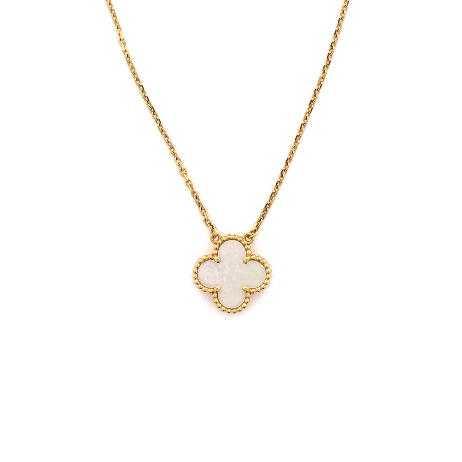 Van Cleef & Arpels Vintage Alhambra Pendant Necklace Size ONE SIZE - 1 Thumbnail
