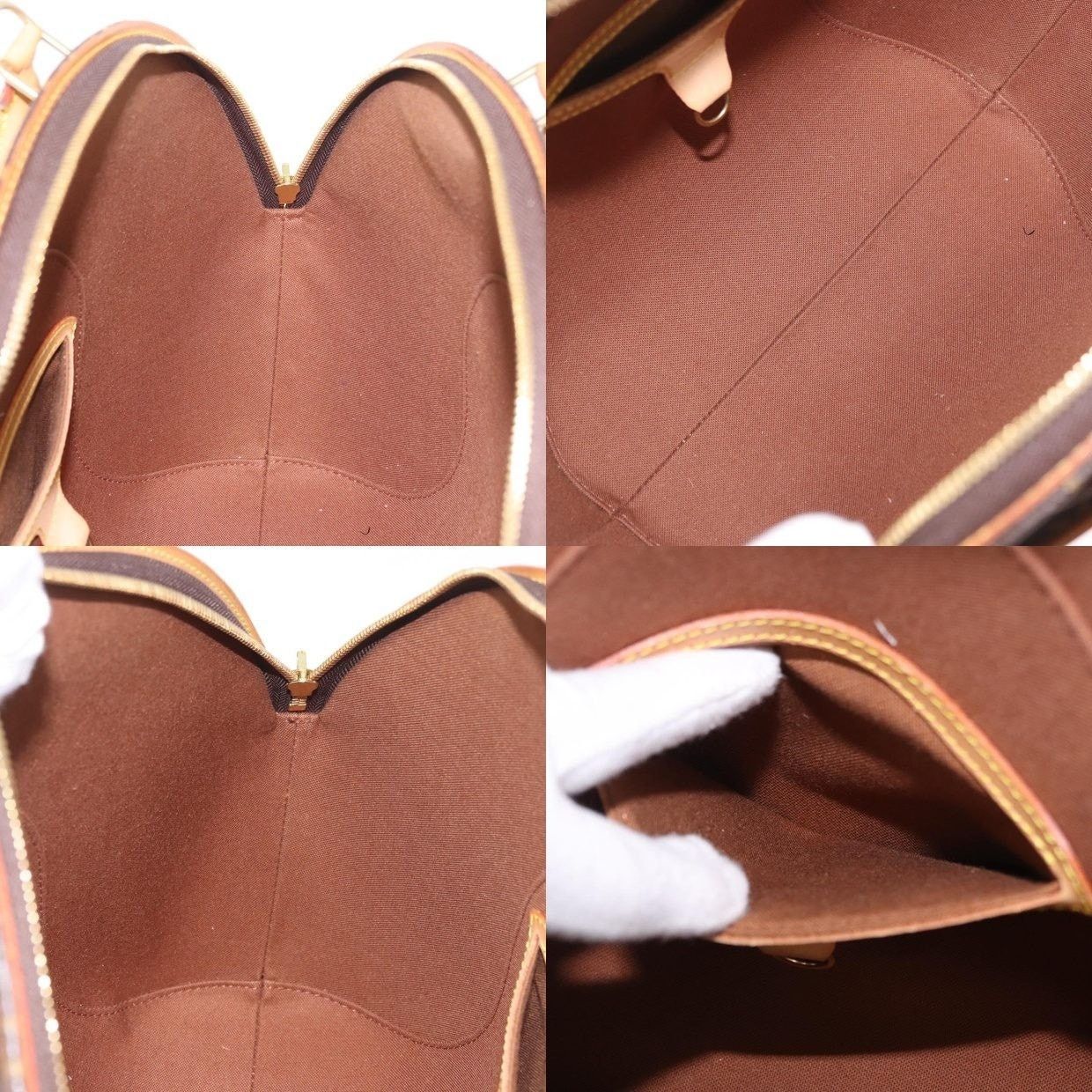 Louis Vuitton Louis Vuitton Monogram Ellipse MM Handbag Brown Size ONE SIZE - 9 Thumbnail